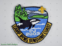 2003 - 9th British Columbia Jamboree - Neckerchief Badge [BC JAMB 09-2a]